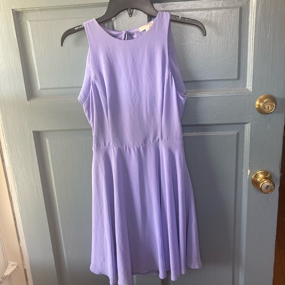 Lavender Open Back Dress (Gianni Bini) - Picture 1 of 3